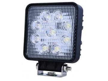 LAMPA HALOGEN ROBOCZY 9 LED SZPERACZ 27W 12/24V