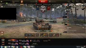 Konto World of Tanks odblokowane wszystkie X tiery