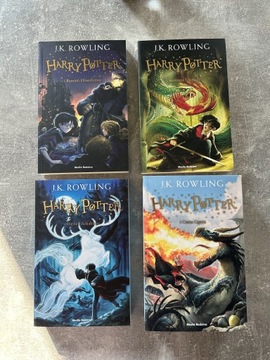 Harry Potter tomy 1-4 J.K. Rowling