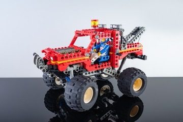 LEGO Technic 8858 Rebel Wrecker 1994r. + plakat