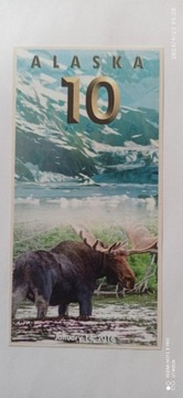 10 Northern dollar Alaska 2016 UNC - unikat