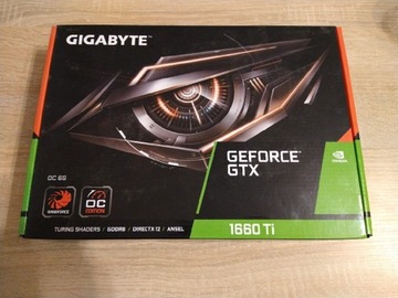 Gigabyte 1660 Ti 6GB 100% SPRAWNA GWARANCJA