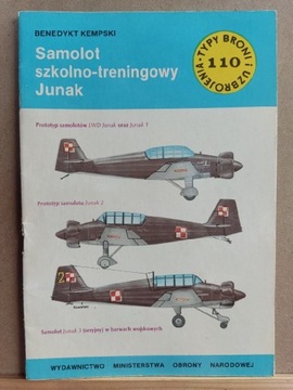 TBiU nr 110 - Samolot szkolno-treningowy Junak