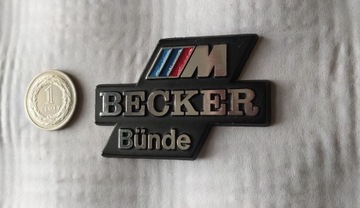 Unikalny emblemat BMW M power