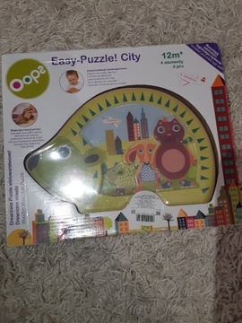 Easy-Puzzle City. 12+ 4 elementy