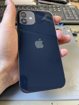 Korpus do iPhone 12 czarny oryginał demontaż