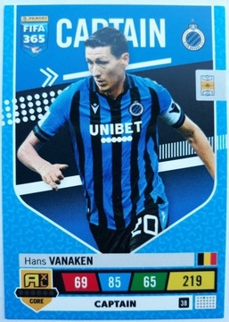 Hans VANAKEN CAPTAIN #38 FIFA 365 2023