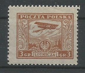 Polska 1925 fi 218 przesyłki lotnicze**czyste