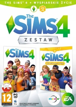 The sims 4 +wyspiarskie życie +zabawa na podwórku