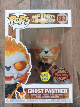 FUNKO POP Marvel Infinity Warps 863 Ghost Panther