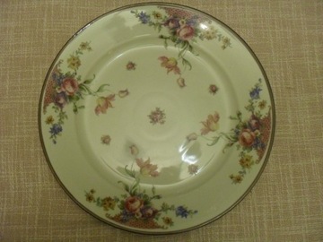 dekoracyjny talerz XIX-XXwiek, czeski
