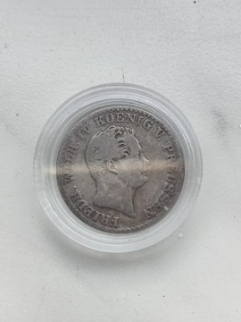 Prusy 2 1/2 Grosza 1843-53 r srebro 