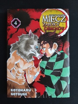 Miecz zabójcy demonów Tom 4 Koyoharu Gotouge