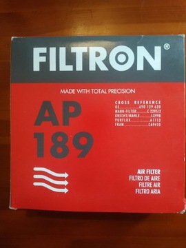 Filtr powietrza AP 189 Filtron  Skoda,Seat, VW