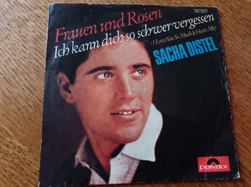 Singiel - Sacha Distel - Frauen und Rosen Pop, Chanson Płyta Winyl