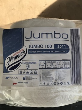 ALMUSSO Papier toaletowy JUMBO 100m 12szt