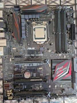 Płyta główna Asus Z-170 pro Gaming I5-6600k