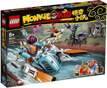 LEGO 80014 Monkie Kid Motorówka Sandy'ego misb