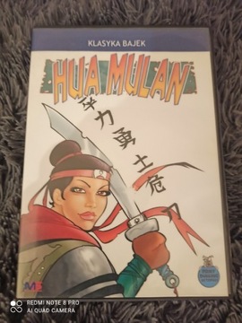 Hua Mulan DVD Klasyka bajek manga