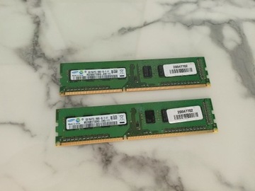 4GB Ram DDR3 2x2GB 1333 MHz Samsung