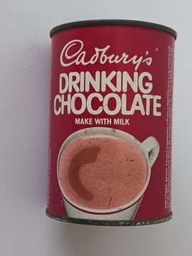 puszka cadbury's drinking chocolate vintage old stara UNIKAT