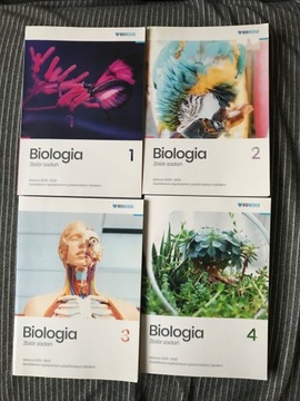 Zbiory zadań z biolog Biomedica 1,2,3,4