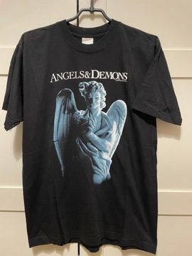 Unikat koszulka T-shirt Angels&Demons czarna S