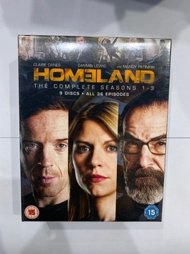 Homeland Sezony 1-3 Blu-Ray Ang. Wer.