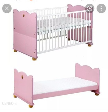 Łóżko dziecięce - firmy Klupś model Księżniczka