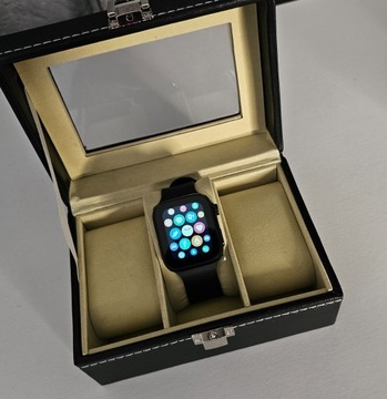 Smartwatch smart kwadratowa koperta czarny black