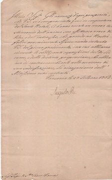 List królewski - August III Sas - 1762 r.
