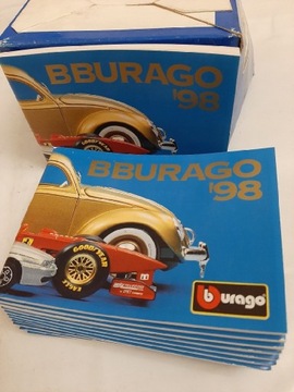 Katalog mini Bburago 98 r