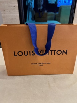 Louis Vuitton papierowa torebka 