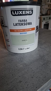 Luxens farba lateksowa sage 5 szałwia 2,5l