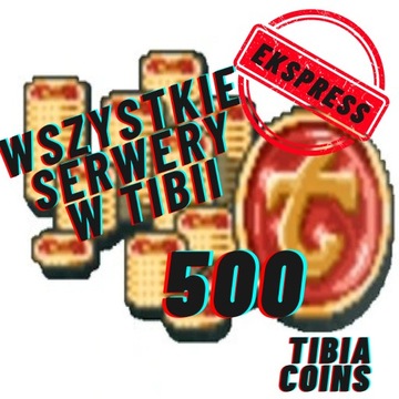 500 TIBIA COINS 500 TC TIBIA EKSPRESS