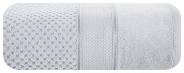 Ręcznik bawełniany 50x90 JESSI srebrny