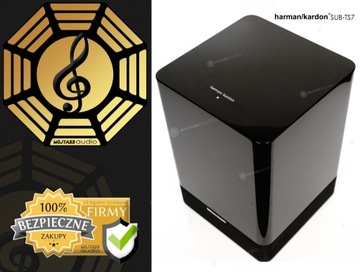 POTĘŻNY Subwoofer Harman Kardon SUB-TS7 PianoBlack