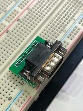 COM RS232 DSUB9 płytka pcb Arduino STM32 ESP32