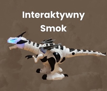 Mega Smok dinozaur zabawka interaktywna pilot