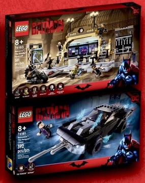 LEGO DC BATMAN! 76183 + 76181 DLA FANA BATMANA! 8+