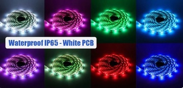 5V taśma LED z USB 5050 16 kolorów RGB wodoodporna 5m