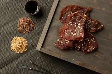 Suszona Wieprzowina/Jerky Teriyaki z Sezamem