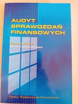 Audyt sprawozdań finansowych - Wiktor Gabrusewicz