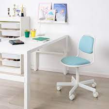 ORFJALL Ikea krzesło dziecięce biurowe obrotowe