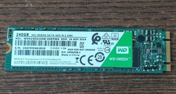 Dysk Western Digital WDS240G2G0B 240GB M.2 SSD