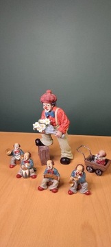 Gilde Clown figurka zestaw figur klaun