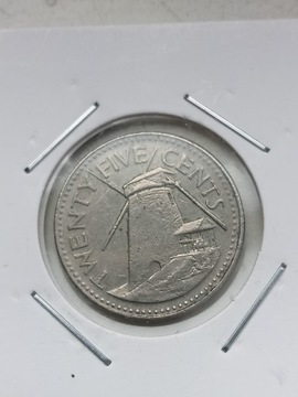 Barbados 20 cent 1987 r 