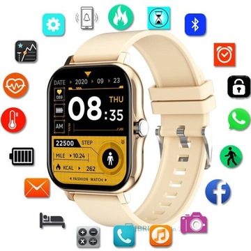 Smartwatch TELEFON SMS MESSENGER SPORT + DUŻO WIĘCEJ! HIT CENOWY OKAZJA