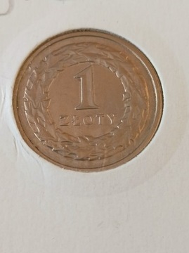 1 zł, 1991r.moneta obiegowa.