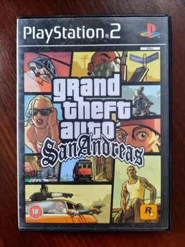 GTA Grand Theft Auto: San Andreas PS2